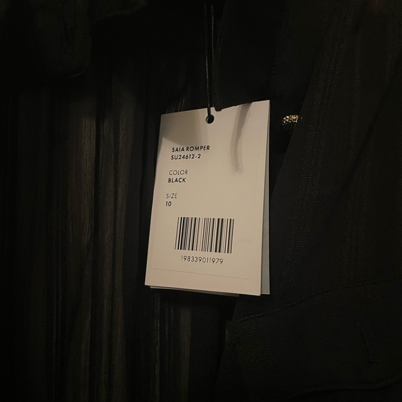 NWT generation love Pinstripe Voile Saia Romper - Picture 16 of 16